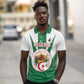 Personalised Afro Algeria Polo Shirt Coat Of Arms With Islamic Pattern
