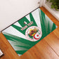 Personalised Afro Algeria Rubber Doormat Coat Of Arms With Islamic Pattern