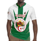 Personalised Afro Algeria Rugby Jersey Coat Of Arms With Islamic Pattern