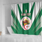 Personalised Afro Algeria Shower Curtain Coat Of Arms With Islamic Pattern