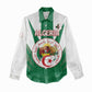 Personalised Afro Algeria Women Casual Shirt Coat Of Arms With Islamic Pattern