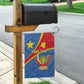 Personalised DR Congo Garden Flag Coat Of Arms With Map