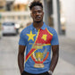 Personalised DR Congo Polo Shirt Coat Of Arms With Map