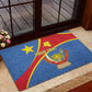 Personalised DR Congo Rubber Doormat Coat Of Arms With Map