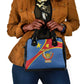 Personalised DR Congo Shoulder Handbag Coat Of Arms With Map