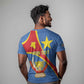 Personalised DR Congo T shirt Coat Of Arms With Map