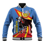 DR Congo Baseball Jacket Okapi Coat Of Arms