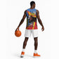 DR Congo Basketball Jersey Okapi Coat Of Arms - African Pride