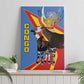 DR Congo Canvas Wall Art Okapi Coat Of Arms