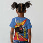DR Congo Kid T shirt Okapi Coat Of Arms