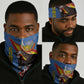 DR Congo Neck Gaiter Okapi Coat Of Arms LT15