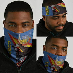 DR Congo Neck Gaiter Okapi Coat Of Arms LT15