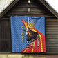 DR Congo Quilt Okapi Coat Of Arms