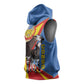 DR Congo Sleeveless Hoodie Okapi Coat Of Arms - African Pride