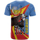 DR Congo T shirt Okapi Coat Of Arms