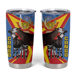 DR Congo Tumbler Cup Okapi Coat Of Arms