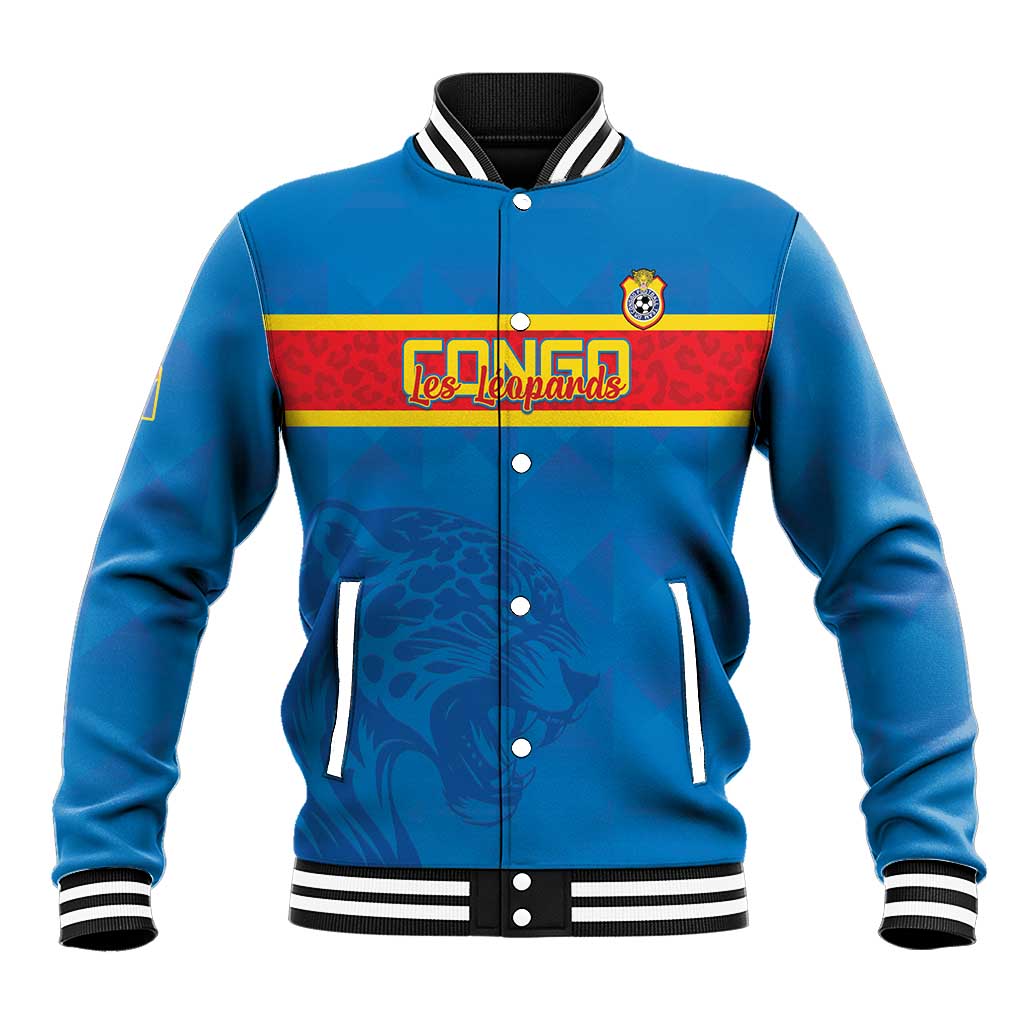 DR Congo Football Custom Baseball Jacket Go Champions