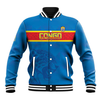 DR Congo Football Custom Baseball Jacket Go Champions