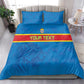 DR Congo Football Custom Bedding Set Go Champions