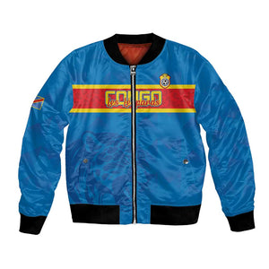 DR Congo Football Custom Bomber Jacket Go Champions