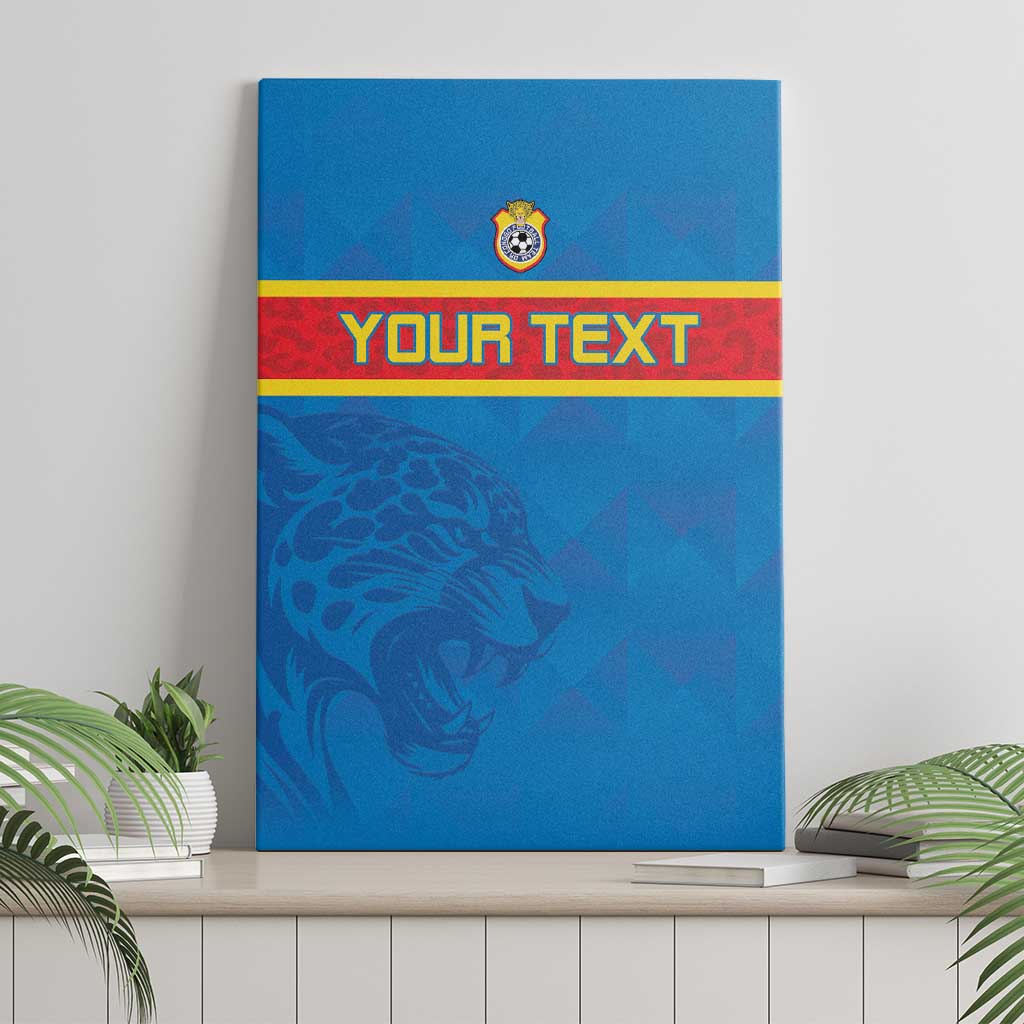 DR Congo Football Custom Canvas Wall Art Go Champions