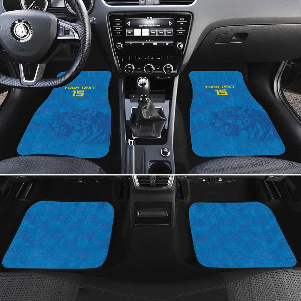 DR Congo Football Custom Car Mats Go Champions
