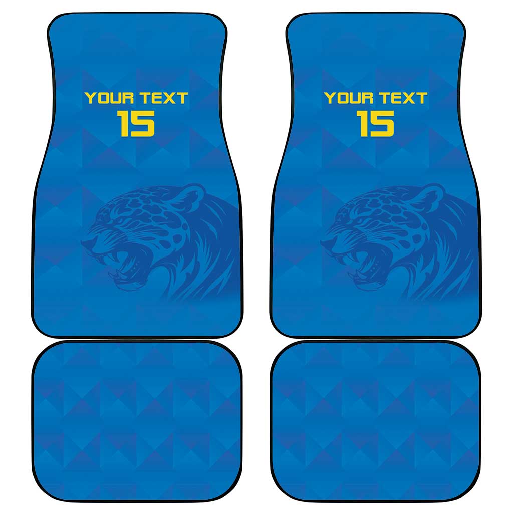 DR Congo Football Custom Car Mats Go Champions