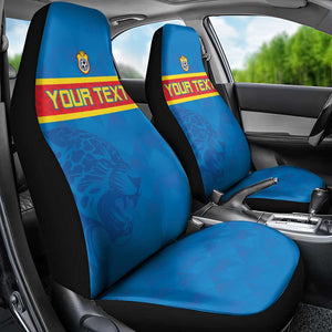DR Congo Football Custom Car Seat Cover Go Champions