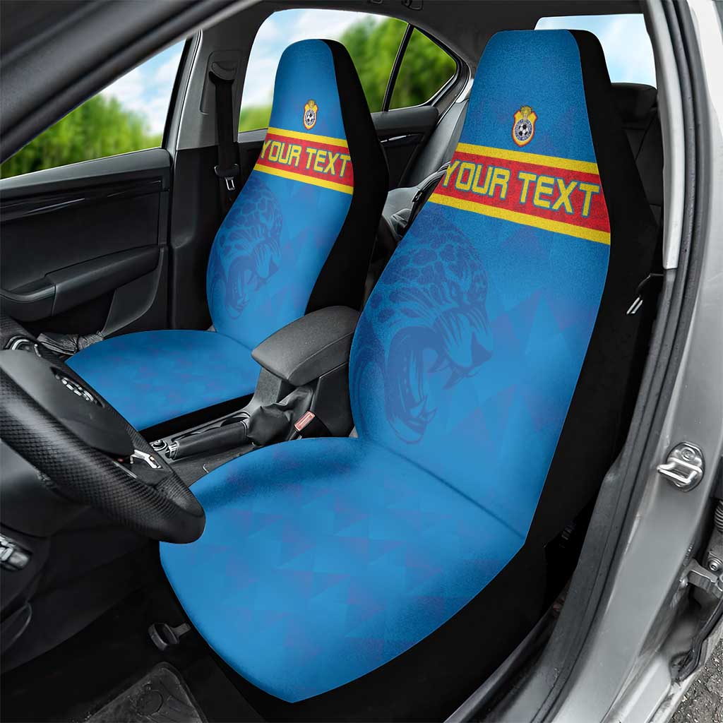 DR Congo Football Custom Car Seat Cover Go Champions