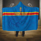 DR Congo Football Custom Hooded Blanket Go Champions