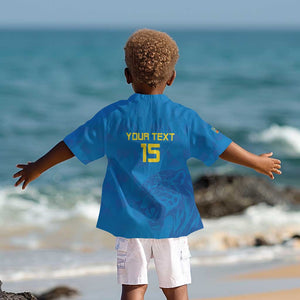 DR Congo Football Custom Kid Hawaiian Shirt Go Champions