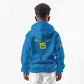 DR Congo Football Custom Kid Hoodie Go Champions