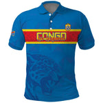 DR Congo Football Custom Polo Shirt Go Champions