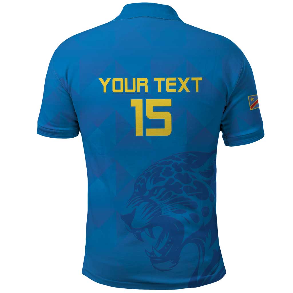 DR Congo Football Custom Polo Shirt Go Champions
