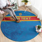 DR Congo Football Custom Round Carpet Go Champions