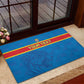 DR Congo Football Custom Rubber Doormat Go Champions