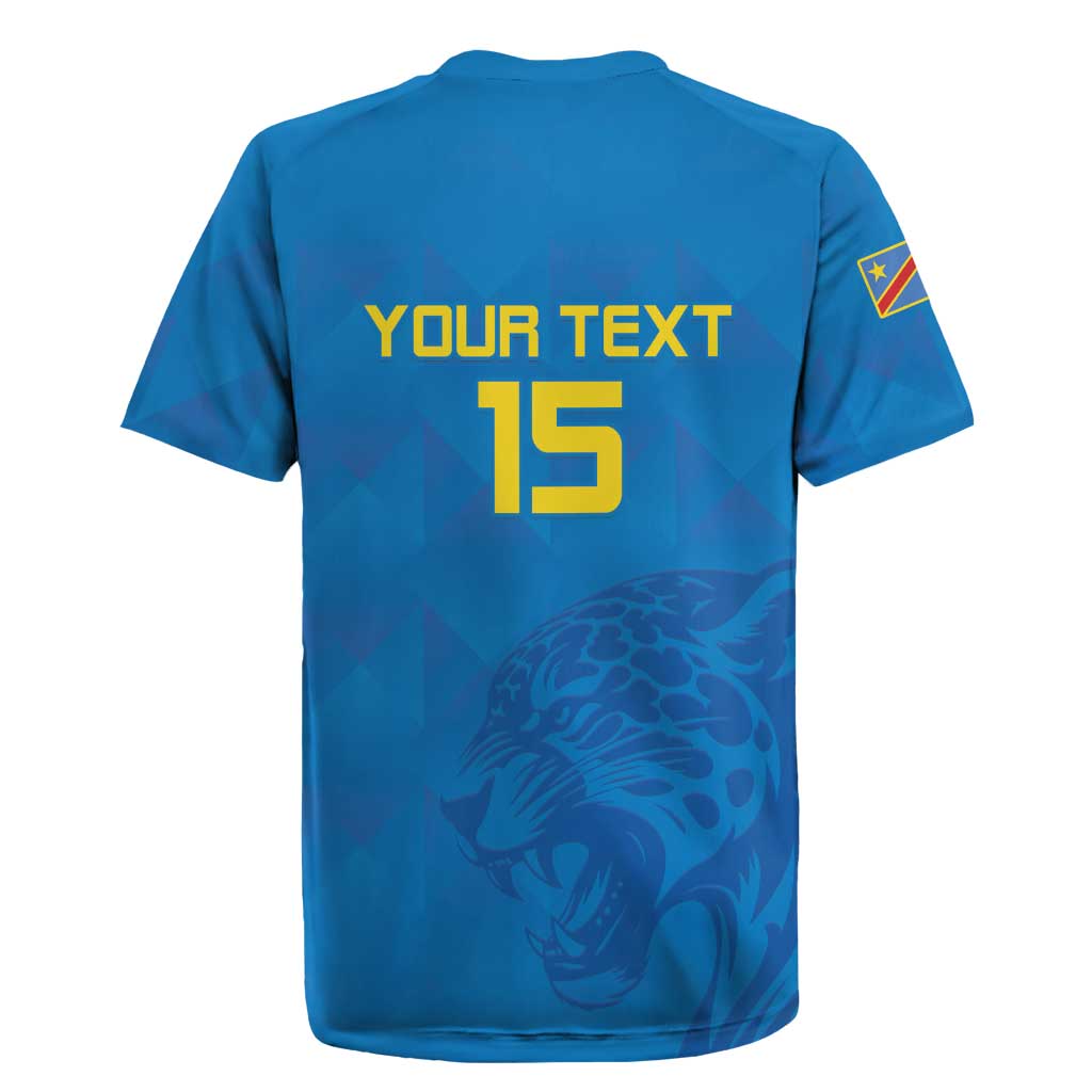 DR Congo Football Custom Rugby Jersey Go Champions