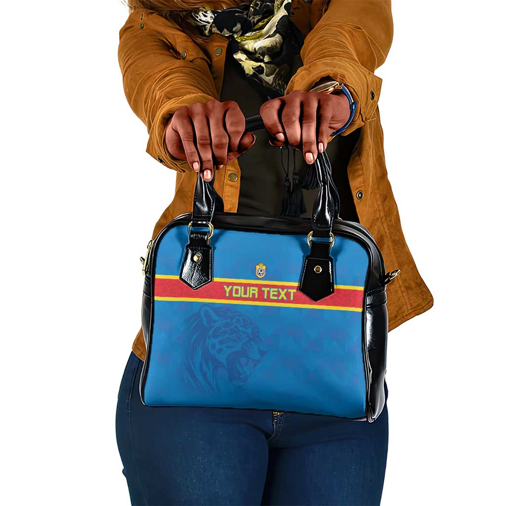 DR Congo Football Custom Shoulder Handbag Go Champions