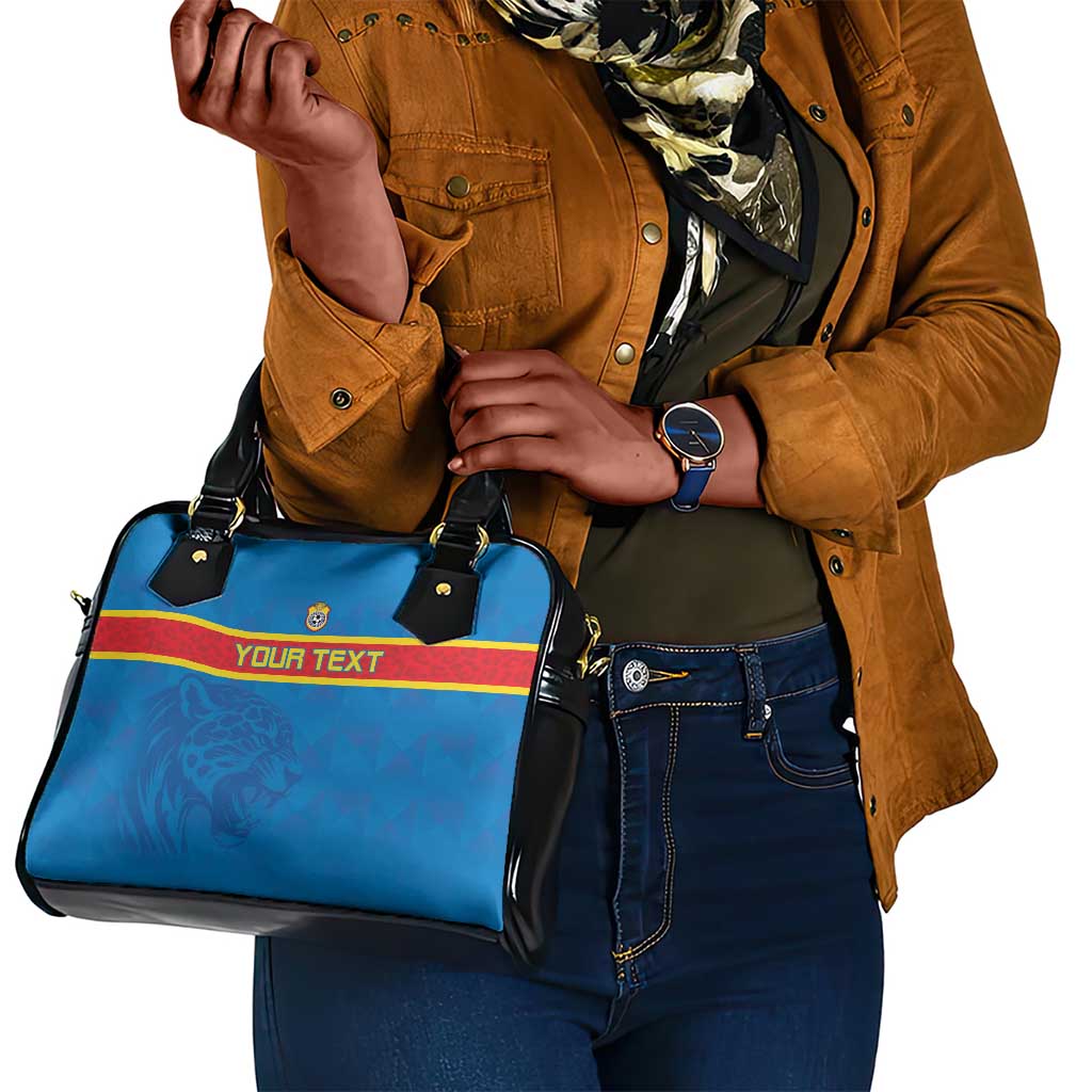 DR Congo Football Custom Shoulder Handbag Go Champions