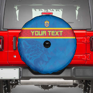 DR Congo Football Custom Spare Tire Cover Go Champions