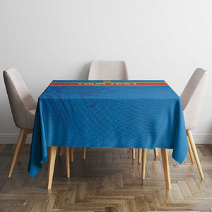 DR Congo Football Custom Tablecloth Go Champions