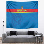 DR Congo Football Custom Tapestry Go Champions