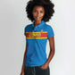 DR Congo Football Custom Women Polo Shirt Go Champions