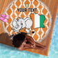 Custom Ivory Coast Football Beach Blanket Go Champions