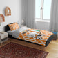 Custom Ivory Coast Football Bedding Set Go Champions