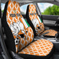 Custom Ivory Coast Football Car Seat Cover Go Champions