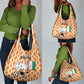 Custom Ivory Coast Football Grocery Bag Go Champions