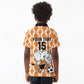 Custom Ivory Coast Football Kid Polo Shirt Go Champions