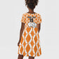 Custom Ivory Coast Football Kid Short Sleeve Dress Go Champions