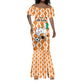 Custom Ivory Coast Football Mermaid Dress Go Champions